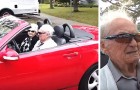 Deze 107-jarige man rijdt nog steeds in zijn rode spider en is niet van plan ermee te stoppen