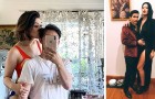 8 tall women proudly display their shorter husbands and dare to challenge height stereotypes 