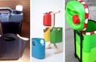 13 soluzioni ingegnose per riciclare taniche e flaconi di plastica in modo utile e creativo