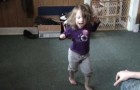 Doctors said this little girl would never be able to walk... until this moment !