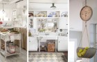 12 soluzioni eleganti per riciclare mobili e oggetti d'epoca arredando la cucina in stile vintage