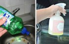 8 utilisations alternatives du liquide vaisselle : un excellent allié pour laver les murs, le four et les taches de saleté