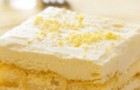 Lemon flavored Tiramisù, a version fast and easy to prepare in under 20 minutes 