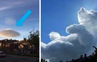 20 nuvole dalle forme più strane che hanno costretto le persone a fermarsi per fotografarle