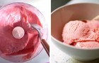 Selbstgemachtes Eis ohne Fette und Laktose: die ideale leichte Erfrischung