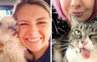 15 Katzen, die einfach in Ruhe gelassen werden wollten, ohne auf Fotos mit ihren Besitzern zu erscheinen