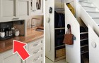 15 soluzioni eleganti e ingegnose per nascondere gli oggetti in casa e guadagnare spazio prezioso