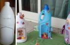 Il tutorial facile e veloce per riciclare flaconi di plastica trasformandoli in simpatiche casette per le bambole