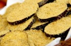 Panierte Auberginen aus dem Ofen: kalorienarm und einfach
