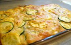 Zucchini and cheese gratin: a easy recipe to prepare it at home with few ingredients and lots of flavor