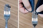 Zipper broke? This man knows how to repair a broken zipper using just a fork