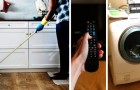 De meest voorkomende gewoonten die gecorrigeerd of vermeden moeten worden tijdens het schoonmaken