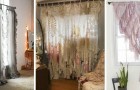 11 idées intéressantes pour décorer les chambres avec des rideaux shabby chic