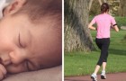 Woman goes for a run, leaving her infant child at home alone. Her reasoning: he was asleep 
