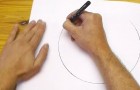 Regardez comment il est possible de dessiner un cercle parfait à mains-libres