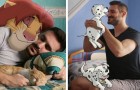 Un homme crée de sympathiques photomontages où il se retrouve avec les personnages Disney les plus aimés