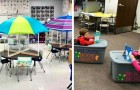 Distanziamento a scuola: 10 insegnanti hanno reso la propria aula più confortevole per i loro alunni