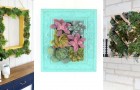 11 trovate irresistibili per creare un quadro di piante succulente e decorare con la natura