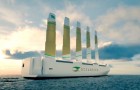 Questa nave da carico può sfruttare l'energia eolica e ridurre le emissioni di combustibili fossili del 90%