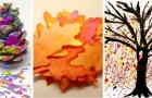 7 divertenti tecniche decorative ispirate all'autunno e ideali per i più piccoli