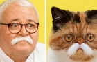 Gatti e umani a confronto: 11 foto dimostrano la sorprendente somiglianza con gli amici felini