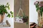 10 erstaunliche Ideen, um fantastische Pflanzgefäße und Topfhalter mit gestrandetem Holz herzustellen
