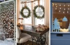 10 proposte irresistibili da cui trarre spunto per decorare le finestre durante le feste di Natale