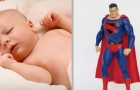 A premature baby is born at 5 months gestation: he was as small as a Superman doll