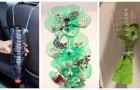 10 brillante Möglichkeiten, Plastikflaschen zu recyceln und sie in nützliche und originelle Objekte zu verwandeln