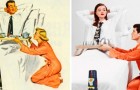 Un photographe renverse les rôles des hommes et des femmes dans certaines publicités sexistes des années 1950