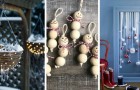 12 Ideen, eine schöner als die andere, um DIY zu dekorieren und den Zauber von Weihnachten ins Haus zu bringen