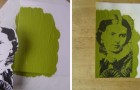 La technique très simple pour transférer vos photos en utilisant la peinture acrylique