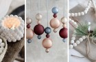 10 proposte incantevoli per creare splendide decorazioni natalizie con le perle di legno
