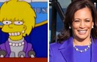 Le pouvoir prophétique des Simpsons : en 2000, Lisa est devenue présidente des Etats-Unis, habillée comme Kamala Harris