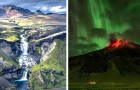 18 foto da sogno, ideali per fare un viaggio nella natura maestosa e spettacolare dell'Islanda