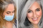 Cheveux gris : 15 femmes qui ont renoncé à la coloration et ont préféré montrer leur couleur naturelle