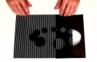 En utilisant seulement deux feuilles, un homme vous montre 6 illusions d'optique surprenantes