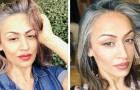 Weg mit dem Färben und hin zur Natürlichkeit grauer Haare: Jetzt motiviert sie andere Frauen, das Gleiche zu tun
