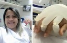 „Die Hand Gottes“, die Idee einer Krankenschwester, um Patienten auf der Intensivstation Trost und Wärme zu spenden