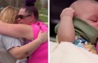 Ze hoort een vreemd gejammer uit een greppel komen en vindt een baby van drie maanden oud die een paar uur eerder werd ontvoerd