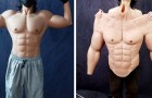 Een bedrijf maakt hyperrealistische spieren in siliconen: een sculpturale lichaamsbouw hebben zonder opoffering is mogelijk