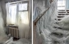 Una fotografa immortala il fascino glaciale e spettrale di alcune città fantasma russe
