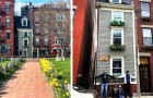 Familievetes: een man bouwt een heel smal gebouw naast het huis van zijn broer om zijn uitzicht te bederven