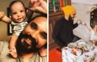 15 emozionanti foto di uomini che hanno raggiunto il massimo della felicità diventando papà