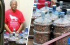 He saves up pennies for 45 years and finds its enough to buy a car