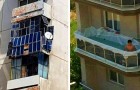 15 balconi talmente insoliti da confondere le persone che li hanno osservati