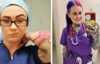 This doctor has most of her body tattooed and every day she stands up against people's prejudices