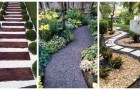 Vialetti di ghiaia in giardino: le idee belle ma economiche per creare percorsi con le pietre