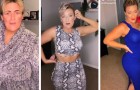 En 40-årig kvinna överöst med kritik på nätet för att hon klär sig alldeles 