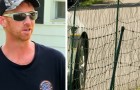 Il installe une clôture électrique pour empêcher les enfants d'entrer sur sa pelouse : cet homme divise l'opinion publique